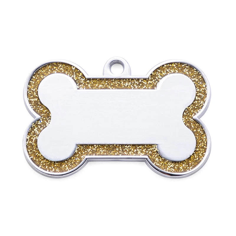 Custom Engraved Bone-Shaped Pet ID Tag 🐶🐱🏷️✨