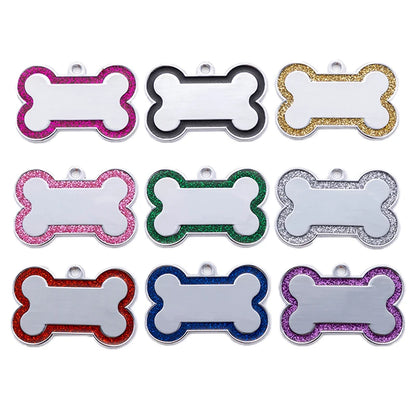 Custom Engraved Bone-Shaped Pet ID Tag 🐶🐱🏷️✨