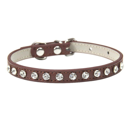 Luxury Rhinestone Pet Collar for Cats & Small Dogs 🐶🐱💎✨