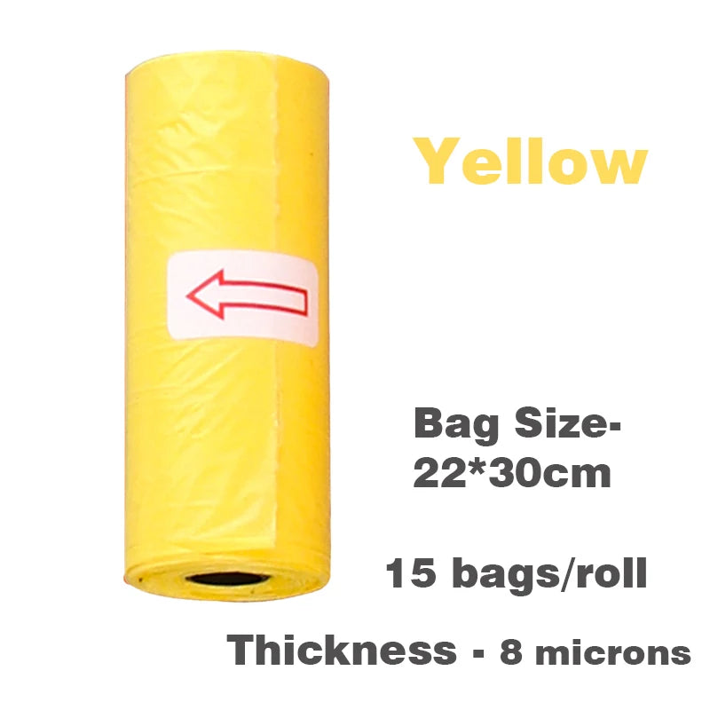 Leak-Proof Pet Waste Bags – 15 Rolls Pack 🐶🐱🧻✨