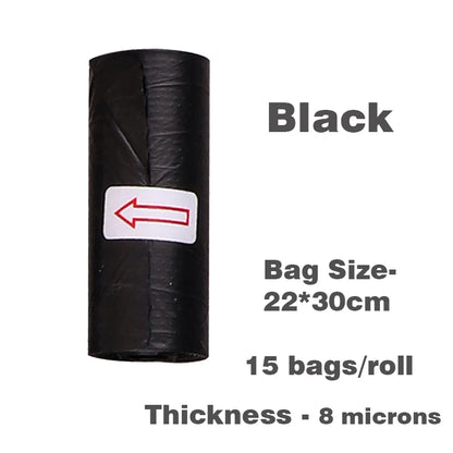 Leak-Proof Pet Waste Bags – 15 Rolls Pack 🐶🐱🧻✨