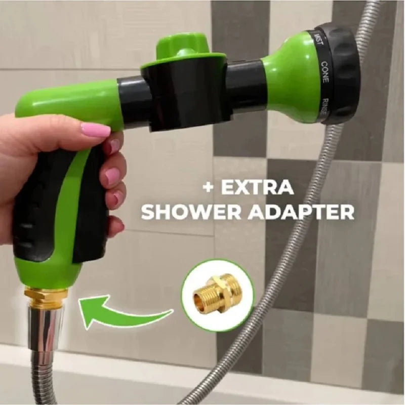 3-Mode Pet Shower Nozzle & Foam Sprayer 🐶🐱🚿✨