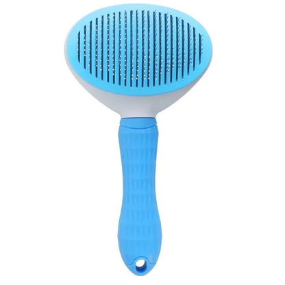 Self-Cleaning Pet Grooming Brush for Dogs & Cats 🐶🐱🪮✨ petbloomstore