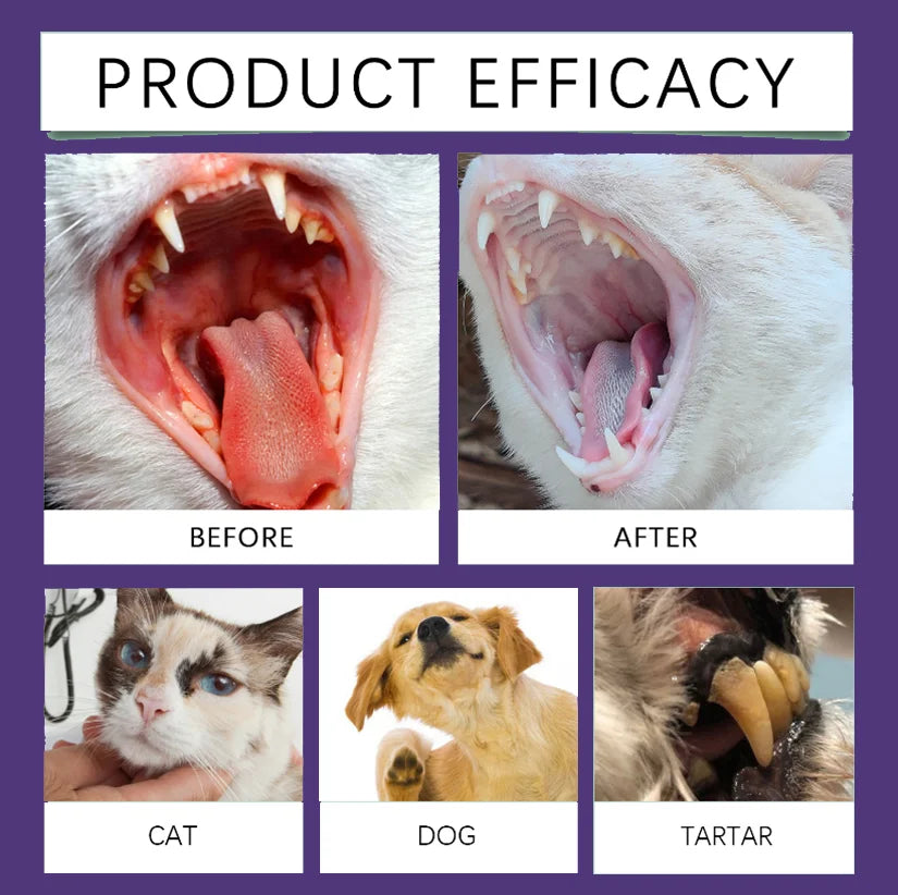 🦷 Pet Oral Hygiene Spray 30ml Tartar & Plaque