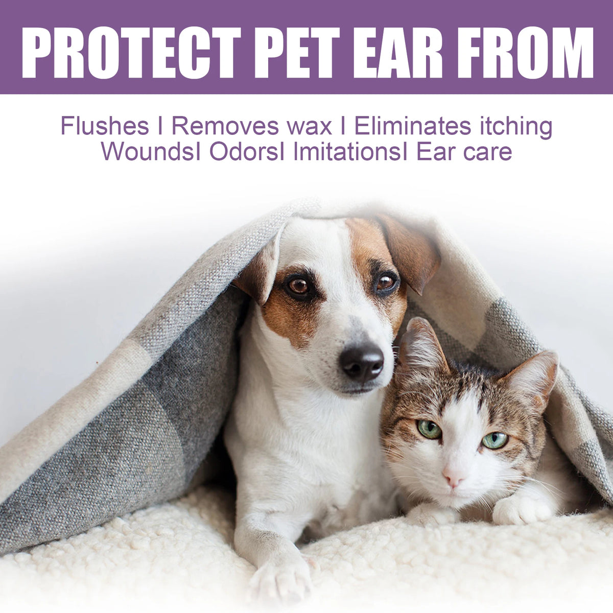 🐾 Pet Ear Drops 118ml Yeast, Mite & Wax Control
