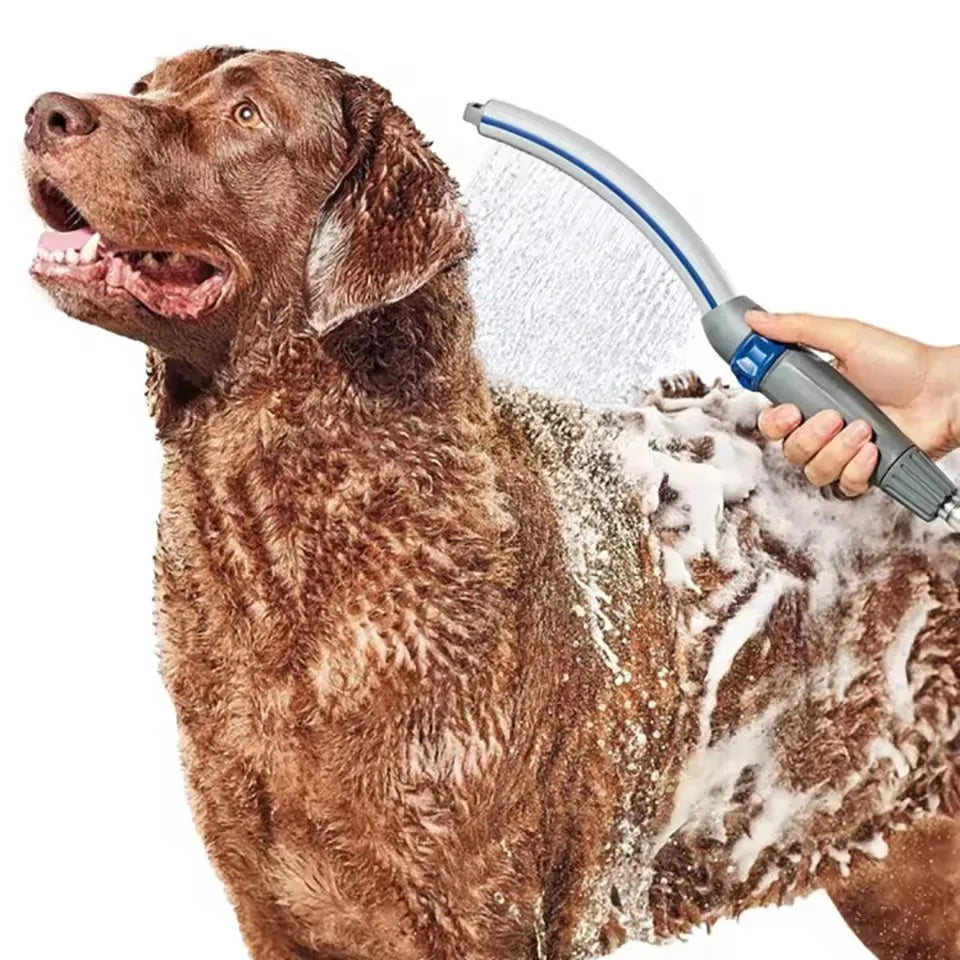 Professional Pet Shower Head & Grooming Wand 🐶🐱🚿✨