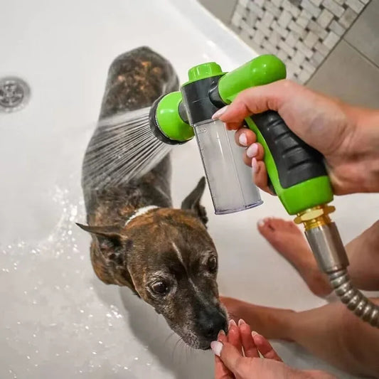 3-Mode Pet Shower Nozzle & Foam Sprayer 🐶🐱🚿✨