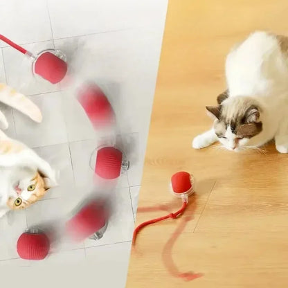 Smart Automatic Rolling Ball Toy for Cats 🐱⚡🎾