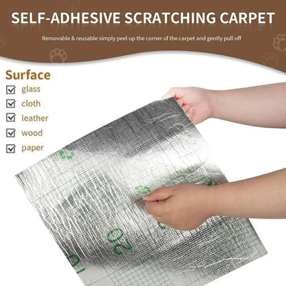 Self-Adhesive Cat Scratching Mat & Sofa Protector 🐱🛋️✨