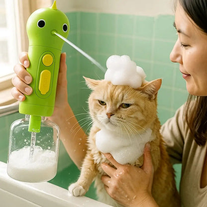 Rechargeable Pet Shampoo Foaming Dispenser 🐶🐱🛁✨