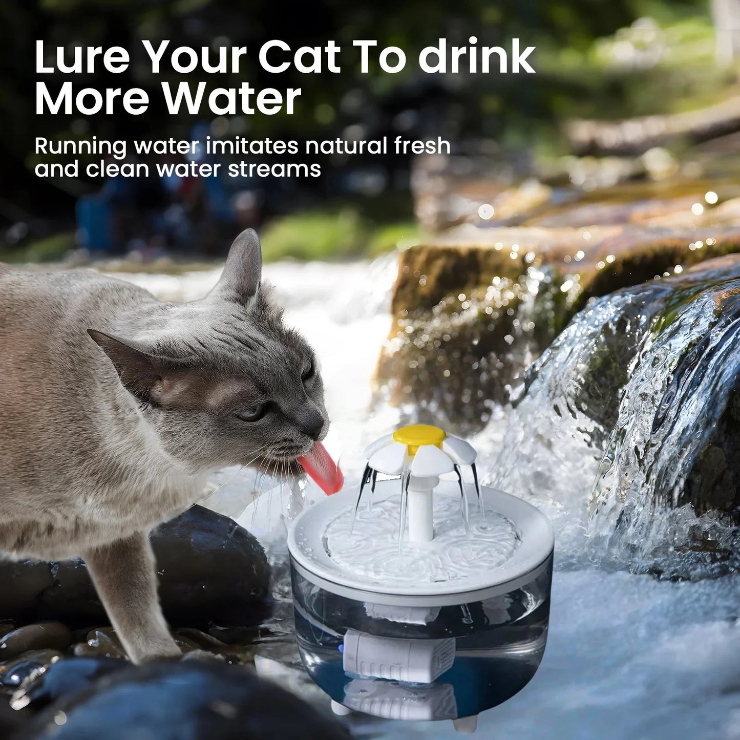 Automatic Cat Water Fountain