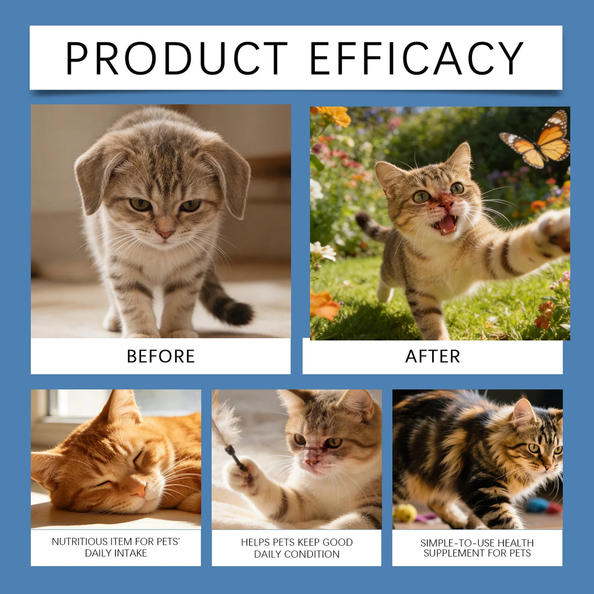 ❤️ Cat Health Powder Taurine & Multivitamin