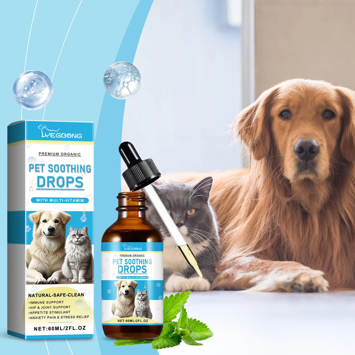 🛡️ Pet Immunity Boost Drops for Dogs & Cats