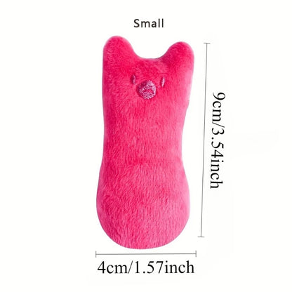 Cat Teaser Toy with Squeaky Plush Pillow 🐱✨