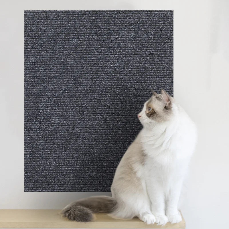 Self-Adhesive Cat Scratching Mat & Furniture Protector 🐱🛋️✨