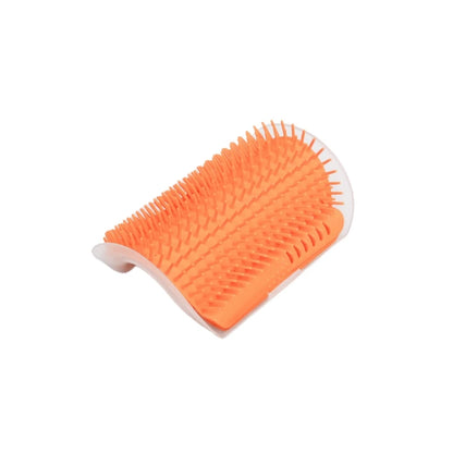 Cat Scratcher & Self-Grooming Massager Brush 🐱✨🪮