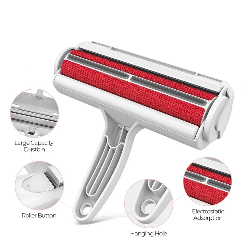 Pet Hair Removel Roller Remover Cleaning Brush Fur Removing Dog Cat Animals Hair Brush Car Clothing Couch Sofa Carpets Combs petbloomstore
