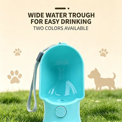 Portable Dog Cat Water Bottle with Storage Food and Water Container for Puppy Pets Dogs Feeder Bowl Outdoor Travel Pet Supplies petbloomstore