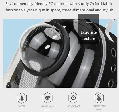 Portable Bubble Backpack for Cats & Small Pets