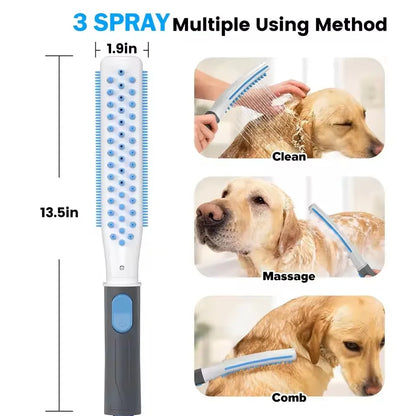 Professional Pet Shower Head & Grooming Wand 🐶🐱🚿✨