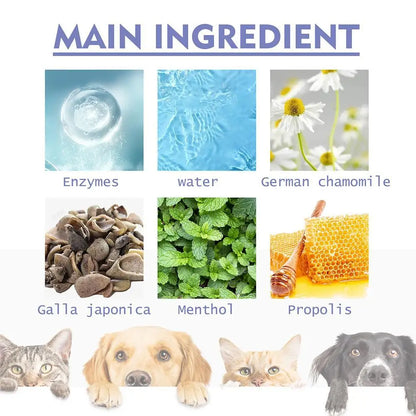 Pet Oral Care Spray – Fresh Breath & Teeth Cleaning 🐶🦷✨