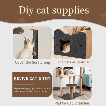 Self-Adhesive Cat Scratching Mat & Sofa Protector 🐱🛋️✨