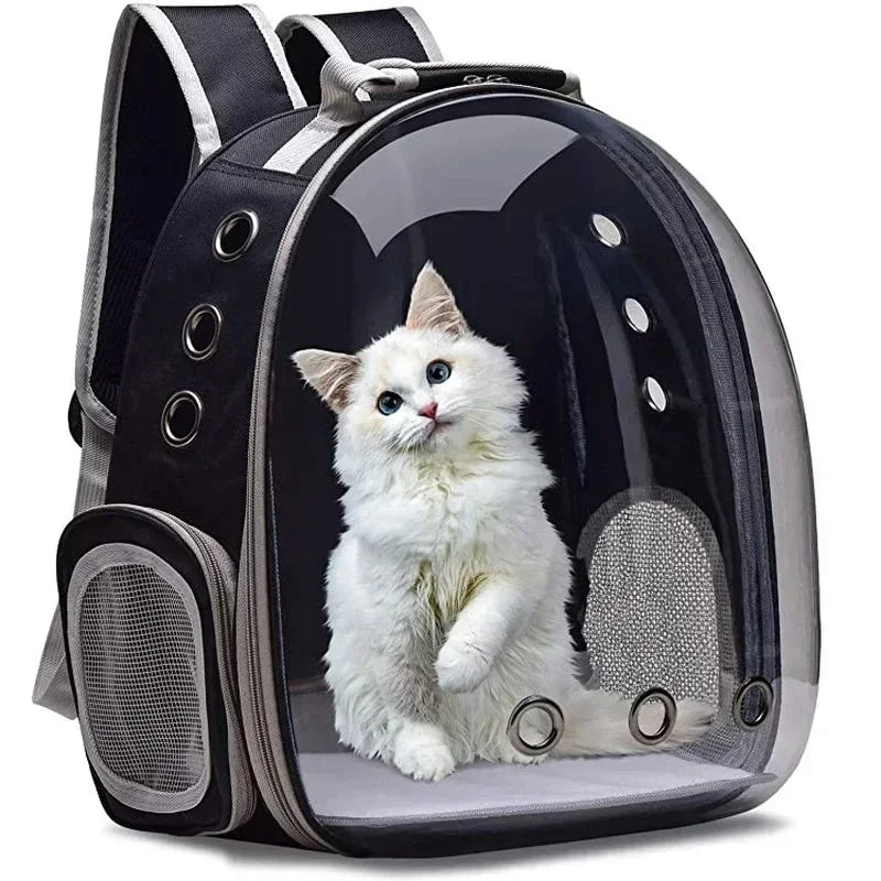 Portable Transparent Bubble Pet Carrier Backpack 🐱🎒✨
