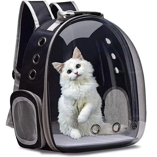 Portable Bubble Backpack for Cats & Small Pets