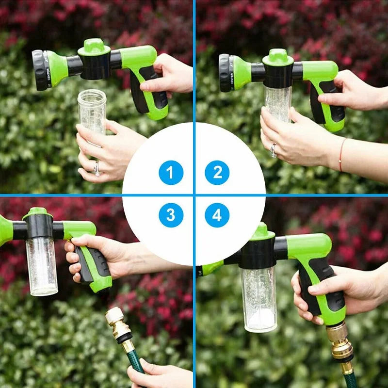 3-Mode Pet Shower Nozzle & Foam Sprayer 🐶🐱🚿✨