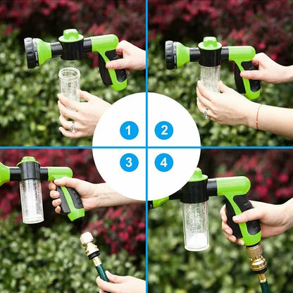 3-Mode Pet Shower Nozzle & Foam Sprayer 🐶🐱🚿✨