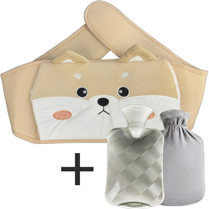 Waistband with Hot Water Bag