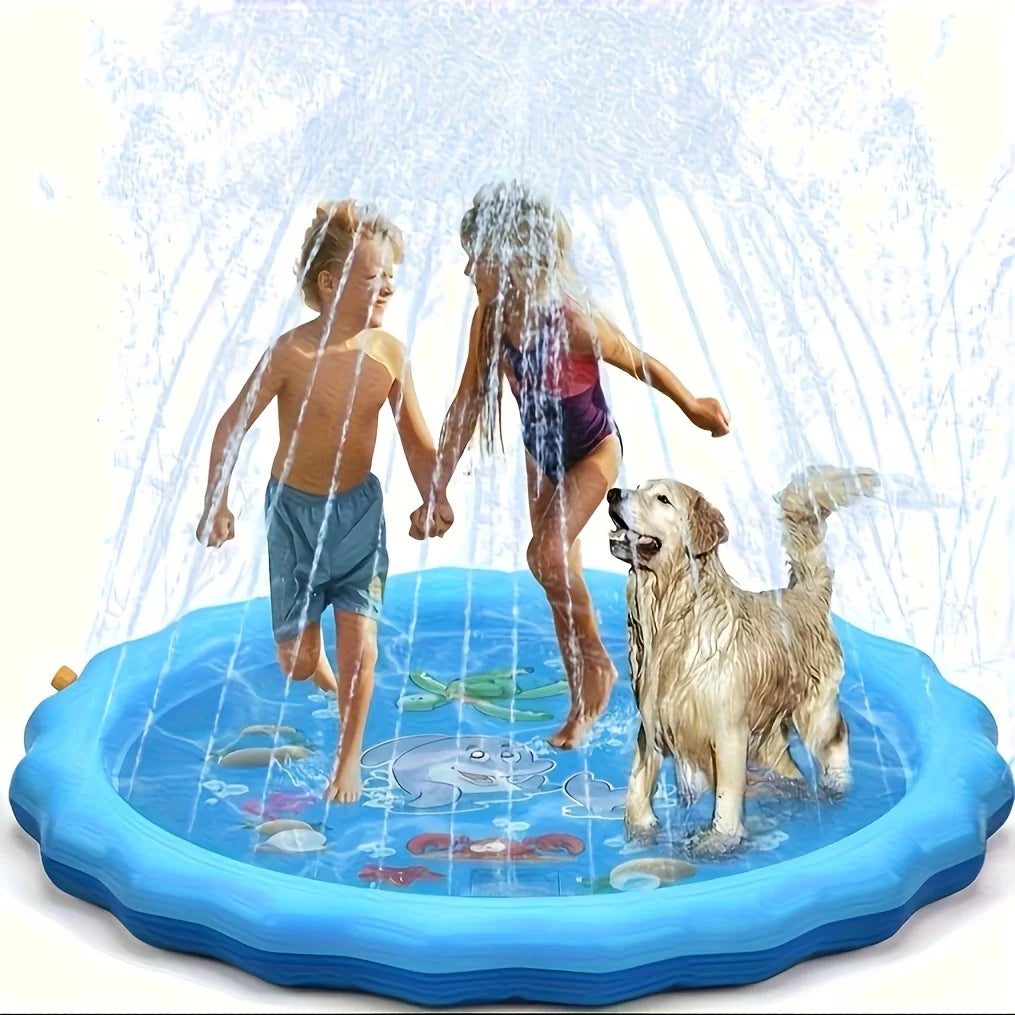 Heavy-Duty Pet Bath Basin with Water Spray & Cooling Function 🐶💦❄️✨