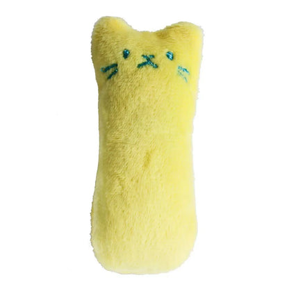 Cat Teaser Toy with Squeaky Plush Pillow 🐱🧸✨