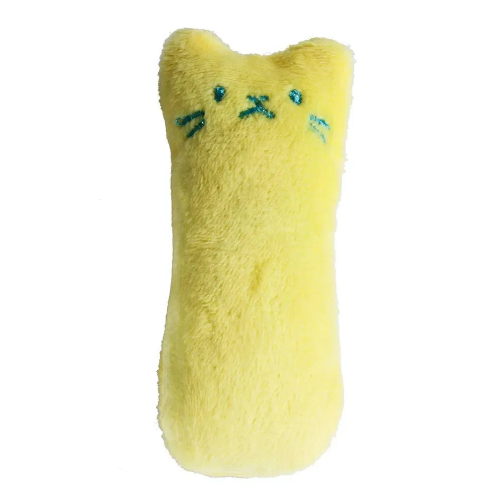 Cat Teaser Toy with Squeaky Plush Pillow 🐱✨