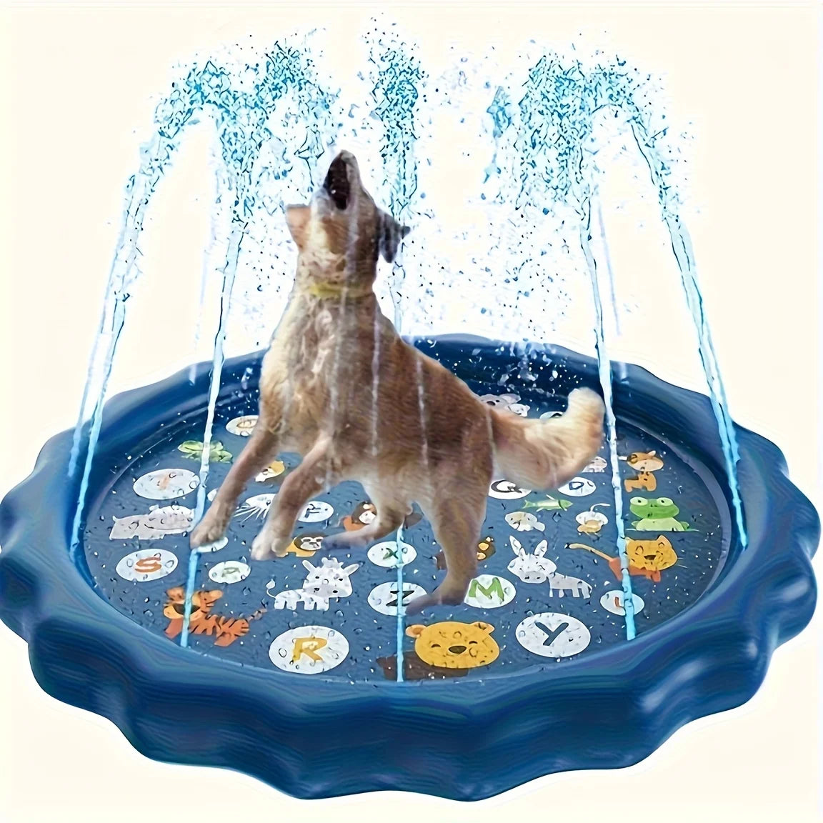 Heavy-Duty Pet Bath Basin with Water Spray & Cooling Function 🐶💦❄️✨