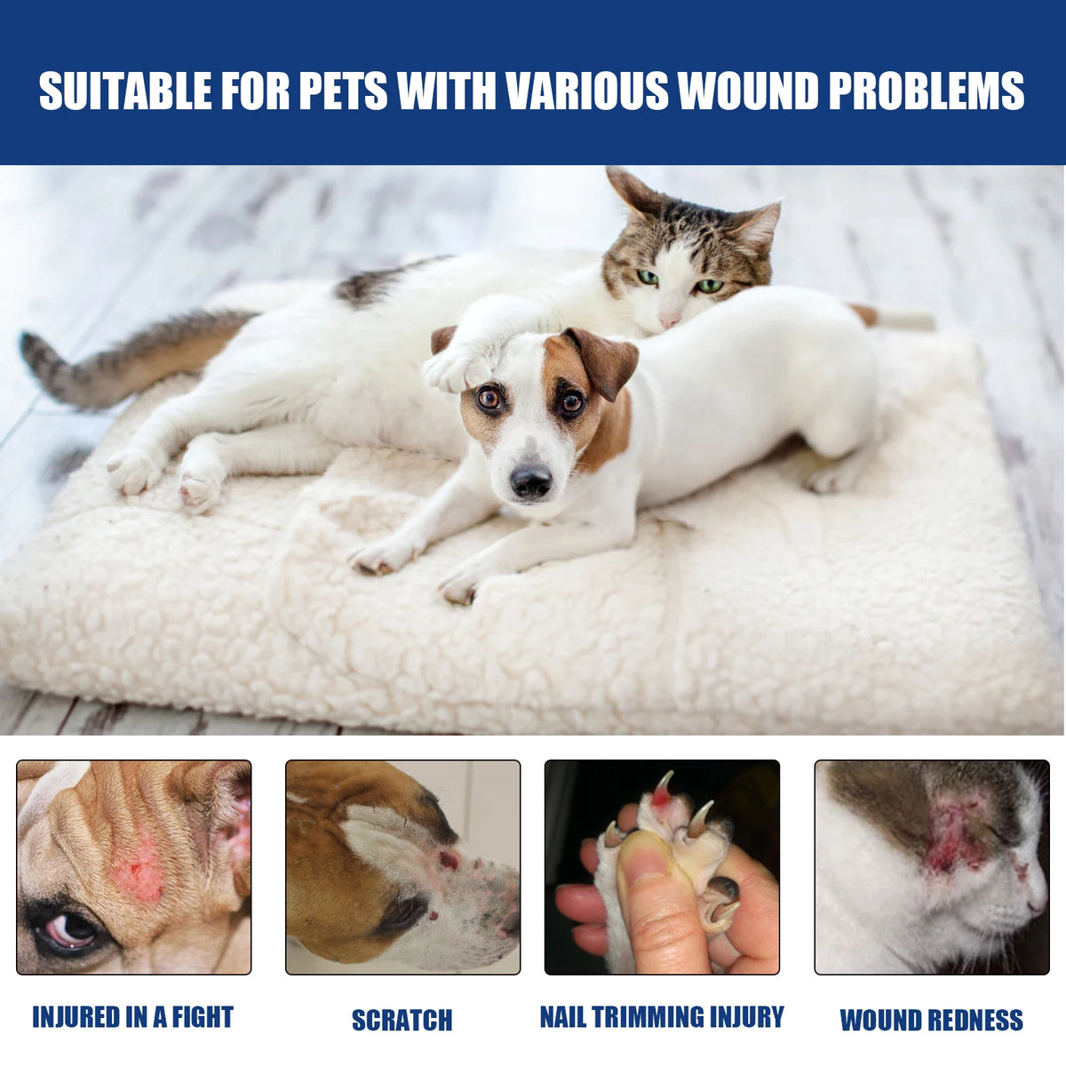 🩹 Pet Hemostatic Gel – Stop Bleeding & Wound Care