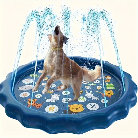 Heavy-Duty Pet Bath Basin with Water Spray & Cooling Function 🐶💦❄️✨