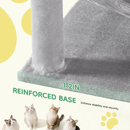 44" Multi-Level Cat Tree & Climbing Tower 🐱🌳✨
