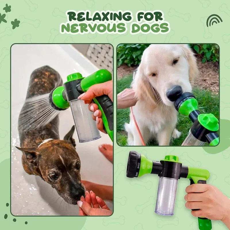 3-Mode Pet Shower Nozzle & Foam Sprayer 🐶🐱🚿✨
