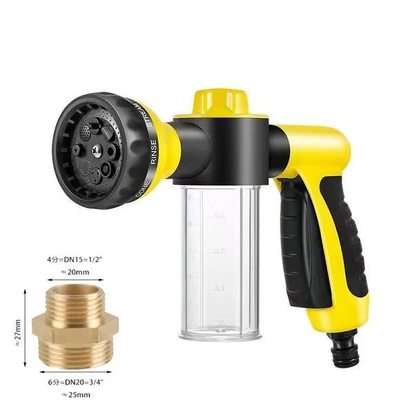 3-Mode Pet Shower Nozzle & Foam Sprayer 🐶🐱🚿✨