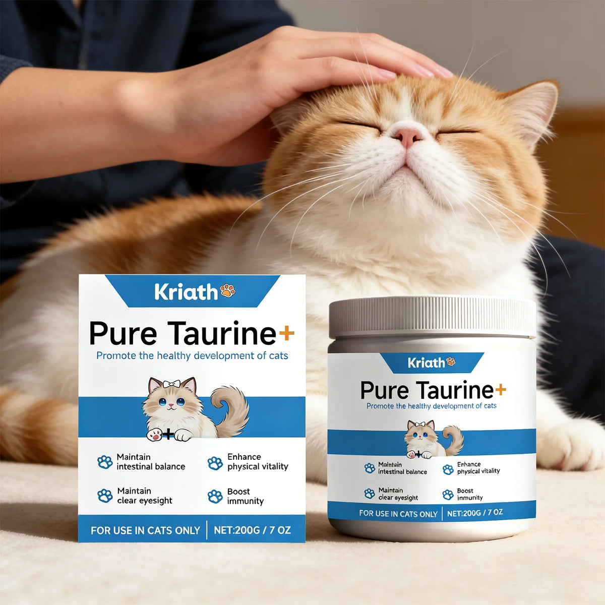 ❤️ Cat Health Powder Taurine & Multivitamin