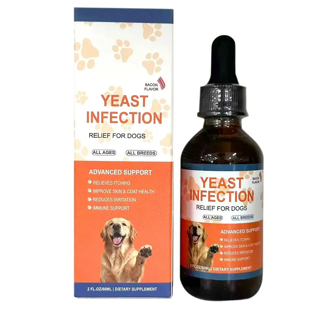 💊 Pet Yeast Drops for Dogs & Cats 60ml Gut Health