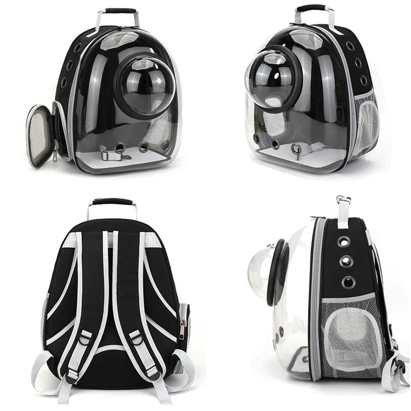 Portable Transparent Bubble Pet Carrier Backpack 🐱🎒✨
