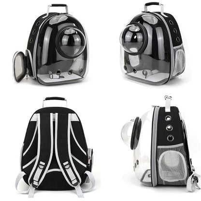 Portable Bubble Backpack for Cats & Small Pets