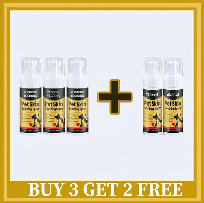 🛡️ Pet Skin Care Spray Flea & Itch Relief