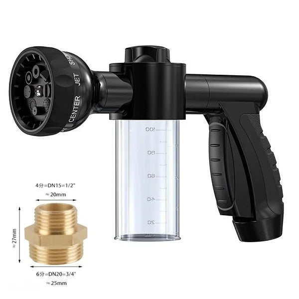 3-Mode Pet Shower Nozzle & Foam Sprayer 🐶🐱🚿✨