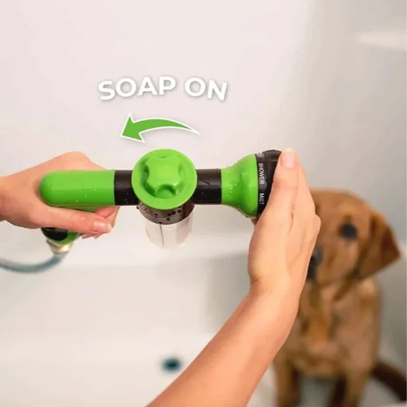 3-Mode Pet Shower Nozzle & Foam Sprayer 🐶🐱🚿✨