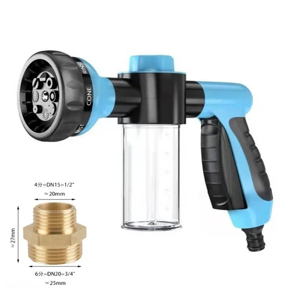 3-Mode Pet Shower Nozzle & Foam Sprayer 🐶🐱🚿✨