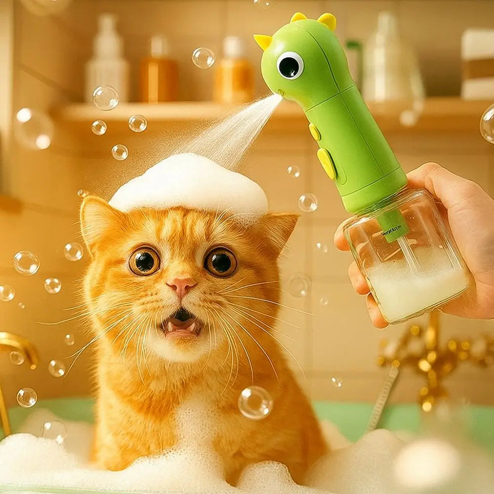 Rechargeable Pet Shampoo Foaming Dispenser 🐶🐱🛁✨