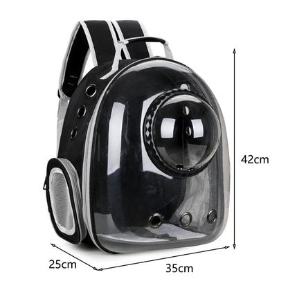 Portable Transparent Bubble Pet Carrier Backpack 🐱🎒✨